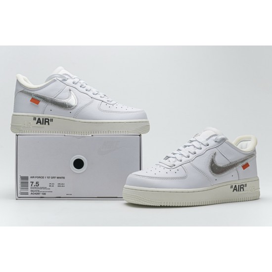 OFF-WHITE X AIR FORCE 1 'COMPLEXCON EXCLUSIVE' AO4297-100 