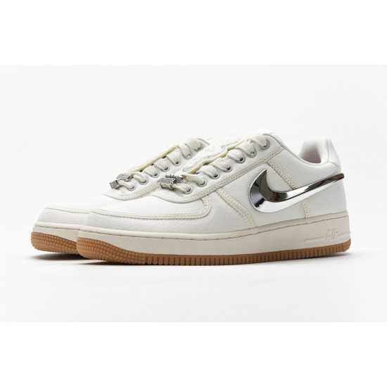 TRAVIS SCOTT X NIKE AIR FORCE 1 LOW 'SAIL' AQ4211-101