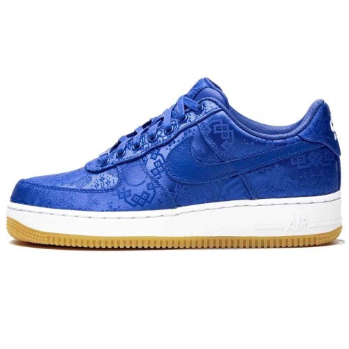 CLOT X Nike Air Force 1 PRM 'Royal Silk' CJ5290-400