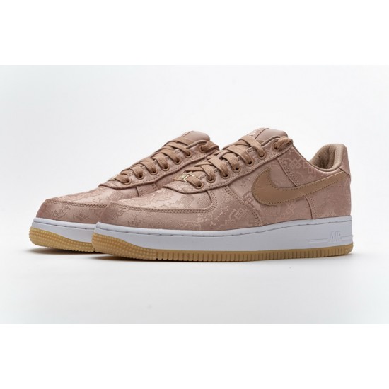 CLOT x Nike Air Force 1 Low 'Rose Gold' CJ5290-600