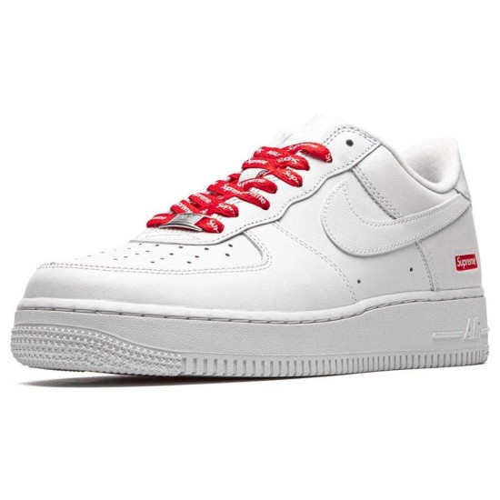 Supreme X Nike Air Force 1 Low 'Box Logo - White' CU9225-100