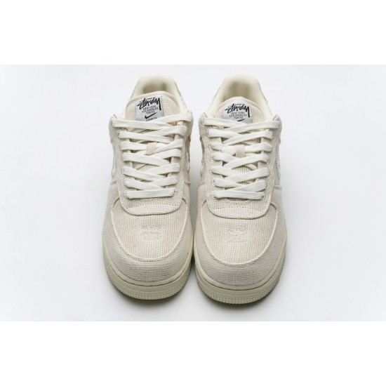 Stussy x Nike Air Force 1 Low 'Fossil Stone' CZ9084-200