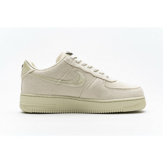 Stussy x Nike Air Force 1 Low 'Fossil Stone' CZ9084-200