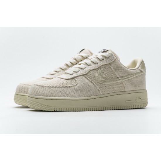 Stussy x Nike Air Force 1 Low 'Fossil Stone' CZ9084-200