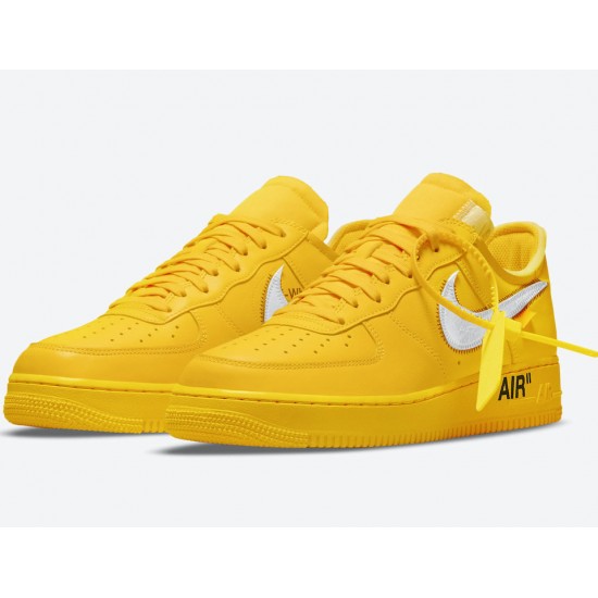 OFF-WHITE X AIR FORCE 1 LOW 'UNIVERSITY GOLD' DD1876-700