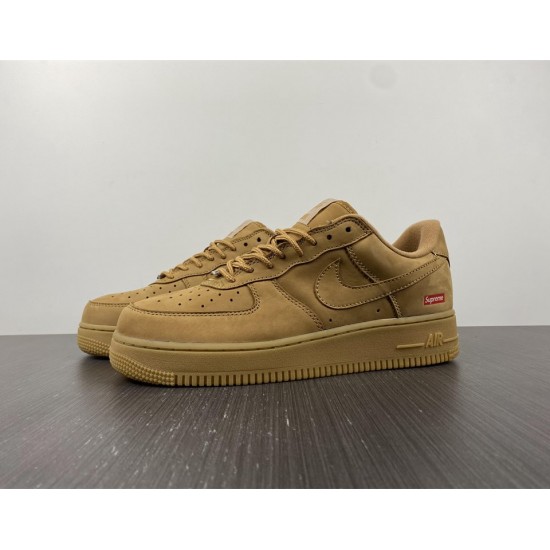 SUPREME X NIKE AIR FORCE 1 LOW SP 'WHEAT' DN1555-200