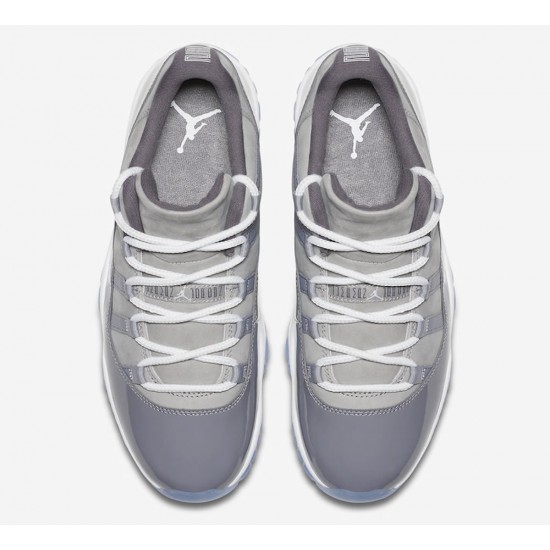 AIR JORDAN 11 RETRO LOW 'COOL GREY' 2018 528895-003