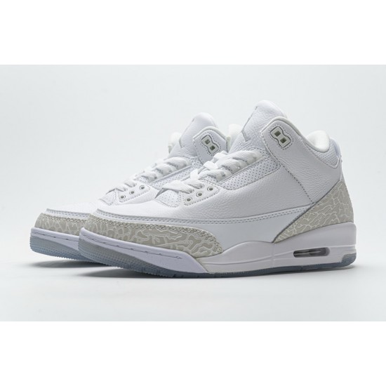 Nike Air Jordan 3 Retro Pure White 136064-111