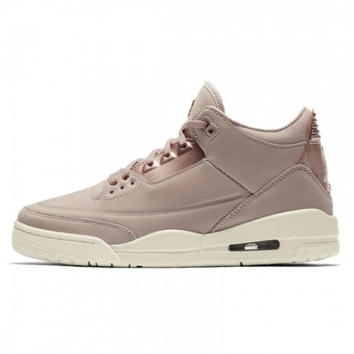 Nike AIR JORDAN 3 "PARTICLE BEIGE" SE ROSE GOLD WOMENS GS SIZE AH7859-205