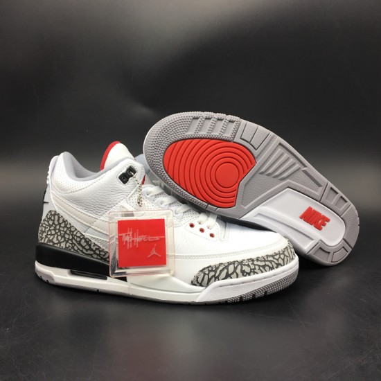 Nike AIR JORDAN 3 JTH TINKER WHITE CEMENT AV6683-160