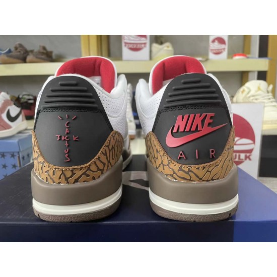 Travis Scott x Air Jordan 3 Tan Brown 2023 CT8532-120