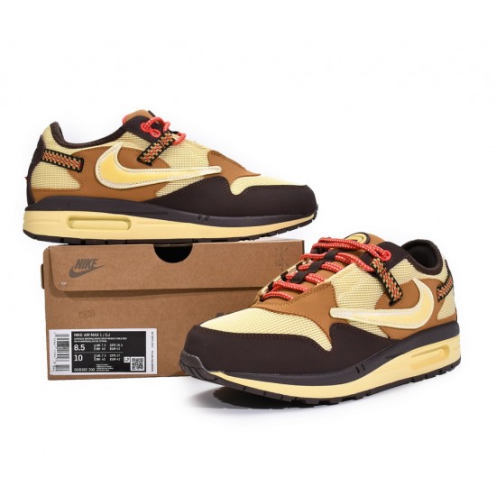 Travis Scott x Nike Air Max 1 Baroque Brown 2022 DO9392-200