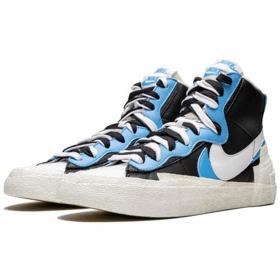 Sacai X Nike Blazer Mid 'Black Blue' BV0072-001