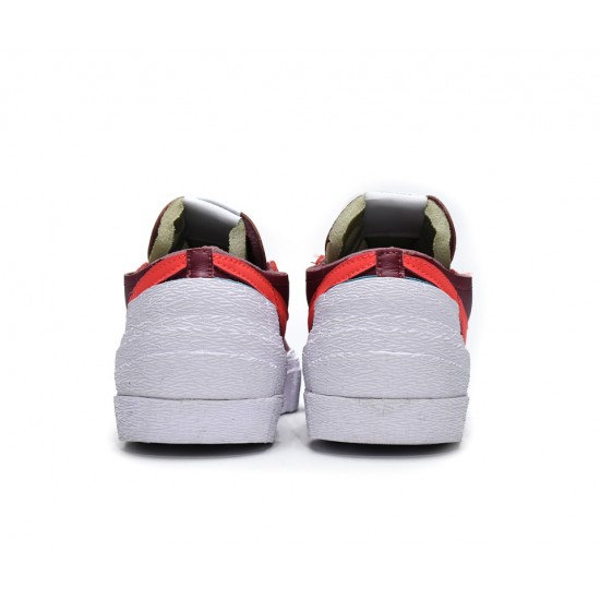 KAWS X SACAI X NIKE BLAZER LOW 'TEAM RED' DM7901-600