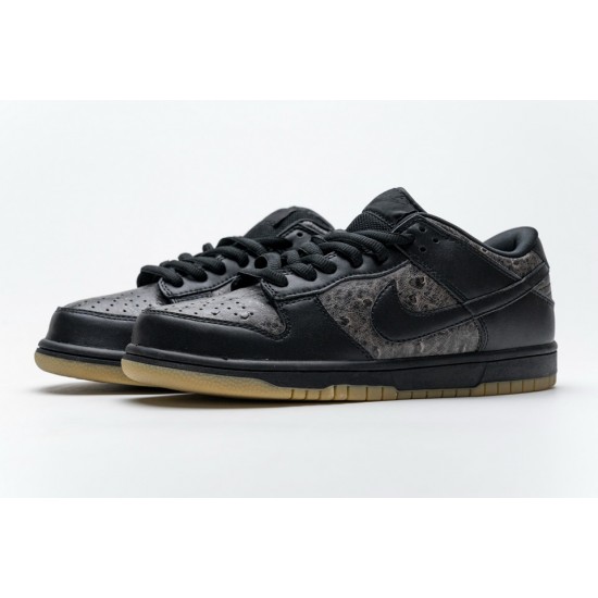 Nike Dunk Low Pro SB Black Ostrich Skate 304292-003