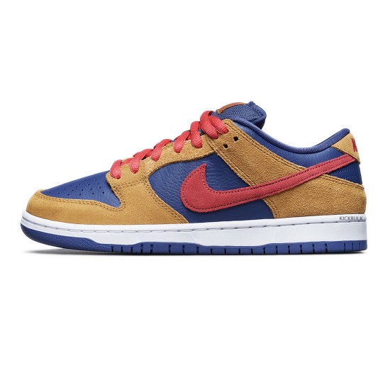 NIKE DUNK LOW SB 'WHEAT DARK PURPLE' BQ6817-700