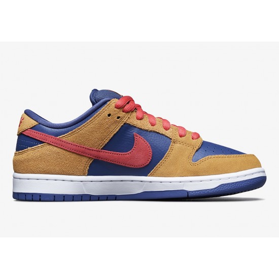 NIKE DUNK LOW SB 'WHEAT DARK PURPLE' BQ6817-700