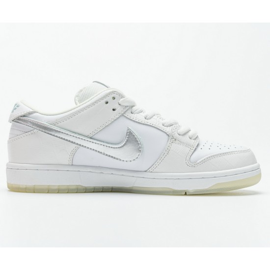 Nike SB Dunk Low Pro OG QS Diamond Supply White BV1310-100