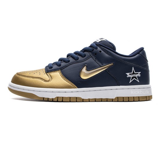 Supreme x Nike SB Dunk Low OG Jewel Swoosh Gold CK3480-700