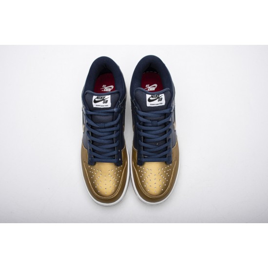 Supreme x Nike SB Dunk Low OG Jewel Swoosh Gold CK3480-700