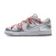 OFF White x Nike Dunk SB Low Silver White CT0856-800