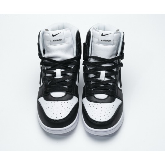 Ambush x Nike Dunk High Black White CU7544-001