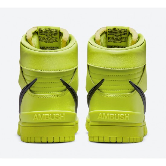 AMBUSH X DUNK HIGH 'FLASH LIME' CU7544-300