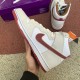 Nike SB Dunk 'SAIL' high Team Crimson CV9499-100