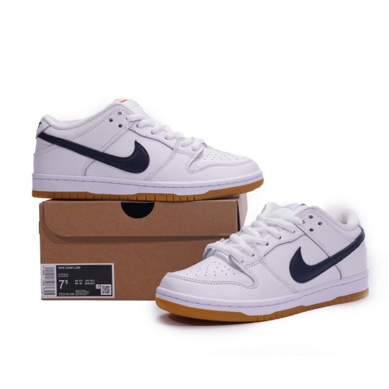 NIKE DUNK LOW PRO ISO SB 'ORANGE LABEL - WHITE NAVY' CZ2249-100