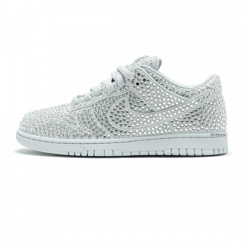 CACTUS PLANT FLEA MARKET X SWAROVSKI X DUNK LOW 'PURE PLATINUM' CZ2670-001