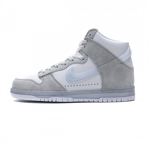 Slam Jam x Nike SB Dunk High 'White Platinum' DA1639-100