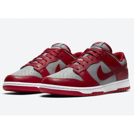 Nike Dunk Low Retro Medium Grey Varsity Red UNLV 2021 DD1391-002