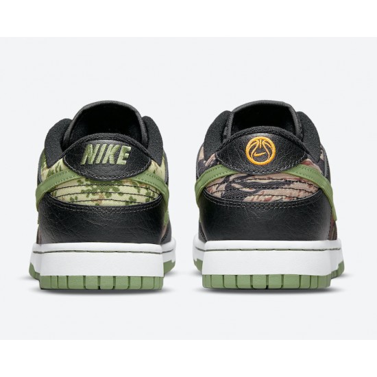 NIKE DUNK LOW SE 'BLACK MULTI-CAMO' DH0957-001