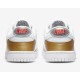 NIKE DUNK LOW SE 'SILVER GOLD METALLIC' WMNS 2022 DH4403-700