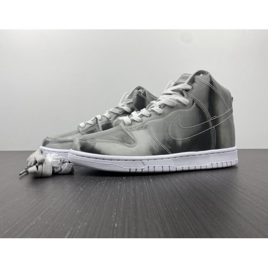 NIKE CLOT X DUNK HIGH 'SILVER METALLIC' 2022 DH4444-900