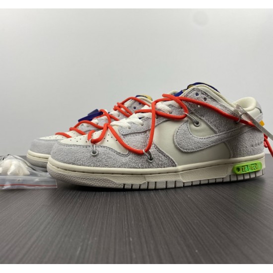 OFF-WHITE X NIKE DUNK LOW 'LOT 13 OF 50' DJ0950-110