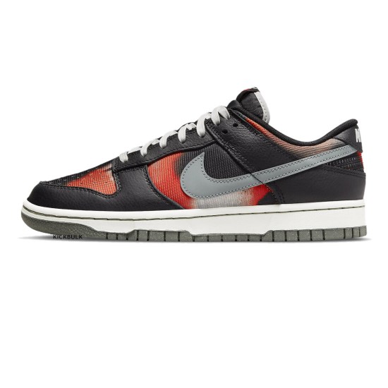 NIKE DUNK LOW 'GRAFFITI PACK - BLACK RED' 2022 DM0108-001