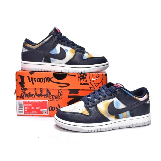 NIKE DUNK LOW RETRO PREMIUM 'GRAFFITI PACK - OBSIDIAN' 2022 DM0108-400