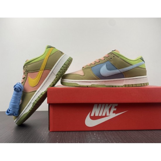 Nike DUNK LOW 'SUN CLUB - ARCTIC ORANGE SANDED GOLD' 2022  DM0583-800