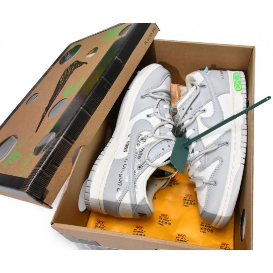 OFF-WHITE X NIKE DUNK LOW 'LOT 42 OF 50' DM1602-117 OFF-WHITE X NIKE DUNK LOW 'LOT 42 OF 50' DM1602-117