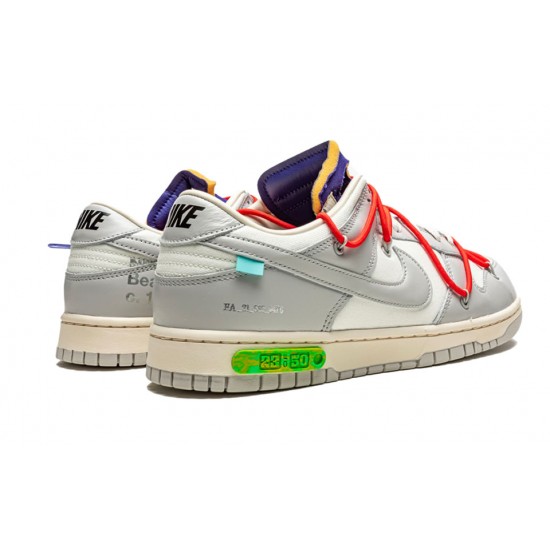 OFF-WHITE X NIKE DUNK LOW 'LOT 23 OF 50' DM1602-126