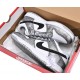 Nike Dunk Low Silver Cracked Leather Shimmer DO5882-001