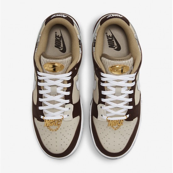 NIKE DUNK LOW 'LIGHT OREWOOD BROWN' WMNS DX6060-111