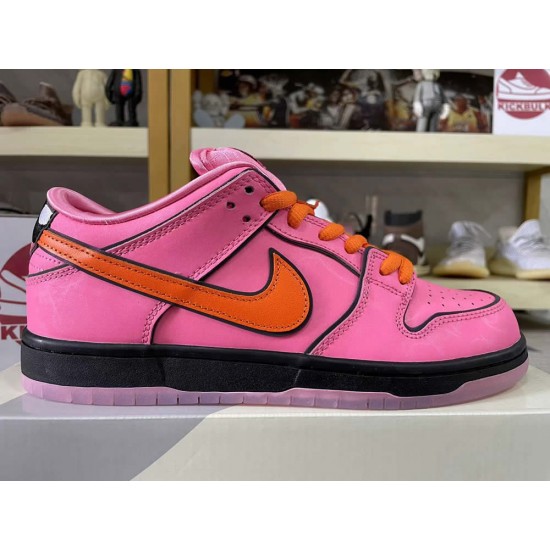 THE POWERPUFF GIRLS X DUNK LOW PRO SB QS 'BLOSSOM' 2023 FD2631-600