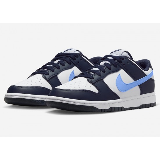 NIKE DUNK LOW MIDNIGHT NAVY & UNIVERSITY BLUE 2023 FN7800-400