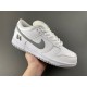 Supreme x Dunk Low SB 'White Metallic Silver' 2025 HQ8487-100 Supreme x Dunk Low SB 'White Metallic Silver' 2025 HQ8487-100