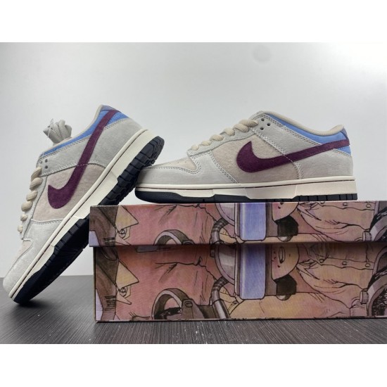 Otomo Katsuhiro x Nike SB Dunk Low Steamboy OST Dark Red Blue LF0039-005