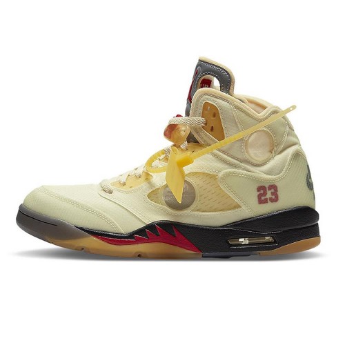 OFF-WHITE X AIR JORDAN 5 'SAIL' DH8565-100