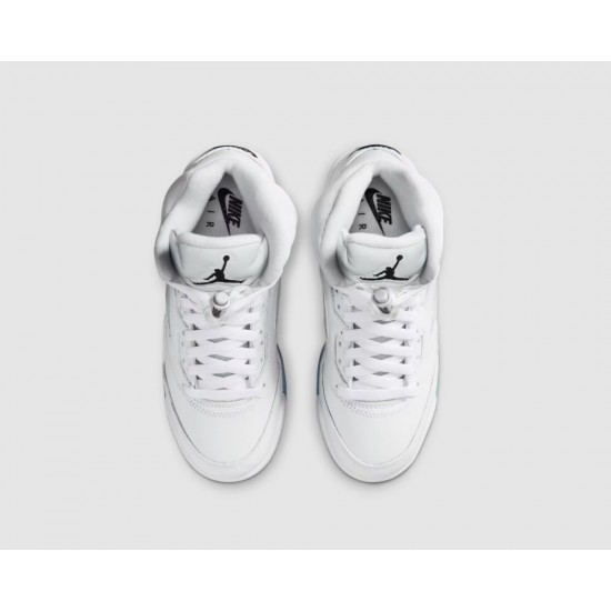 Air Jordan 5 Retro 'White Metallic' 2026 HQ7978-103