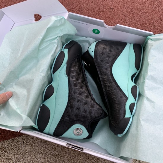 Nike AIR JORDAN RETRO 13 ISLAND GREEN SHOES 414571-030 For Sale